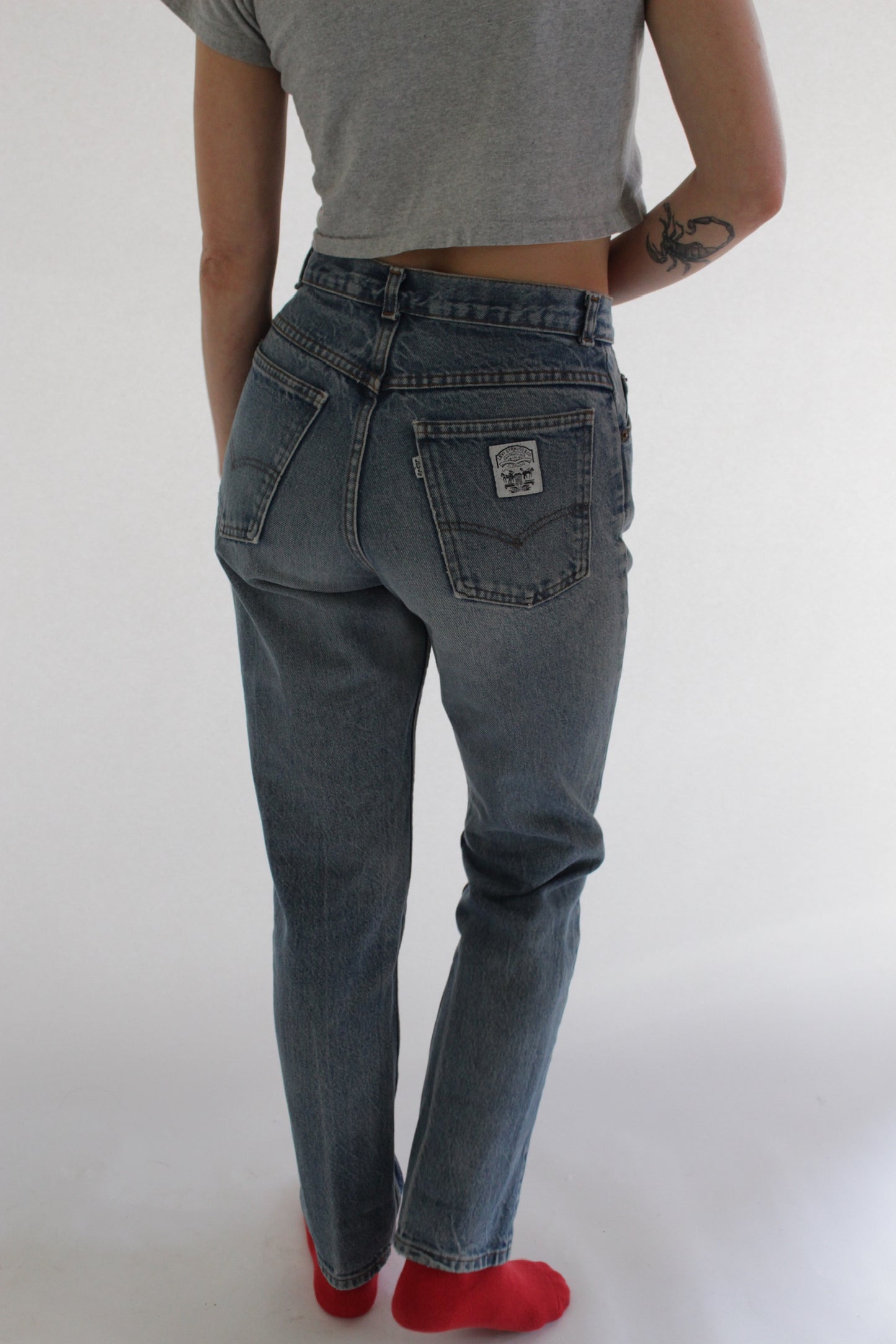 Vintage Stone Washed Levi's Denim