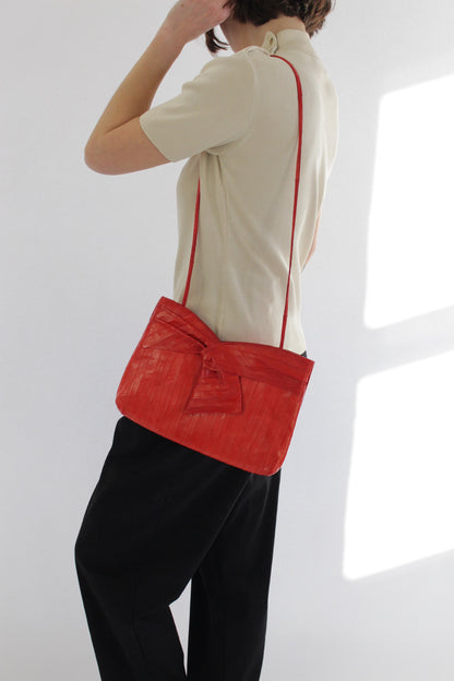 Beautiful Vintage Eel Skin Shoulder Bag