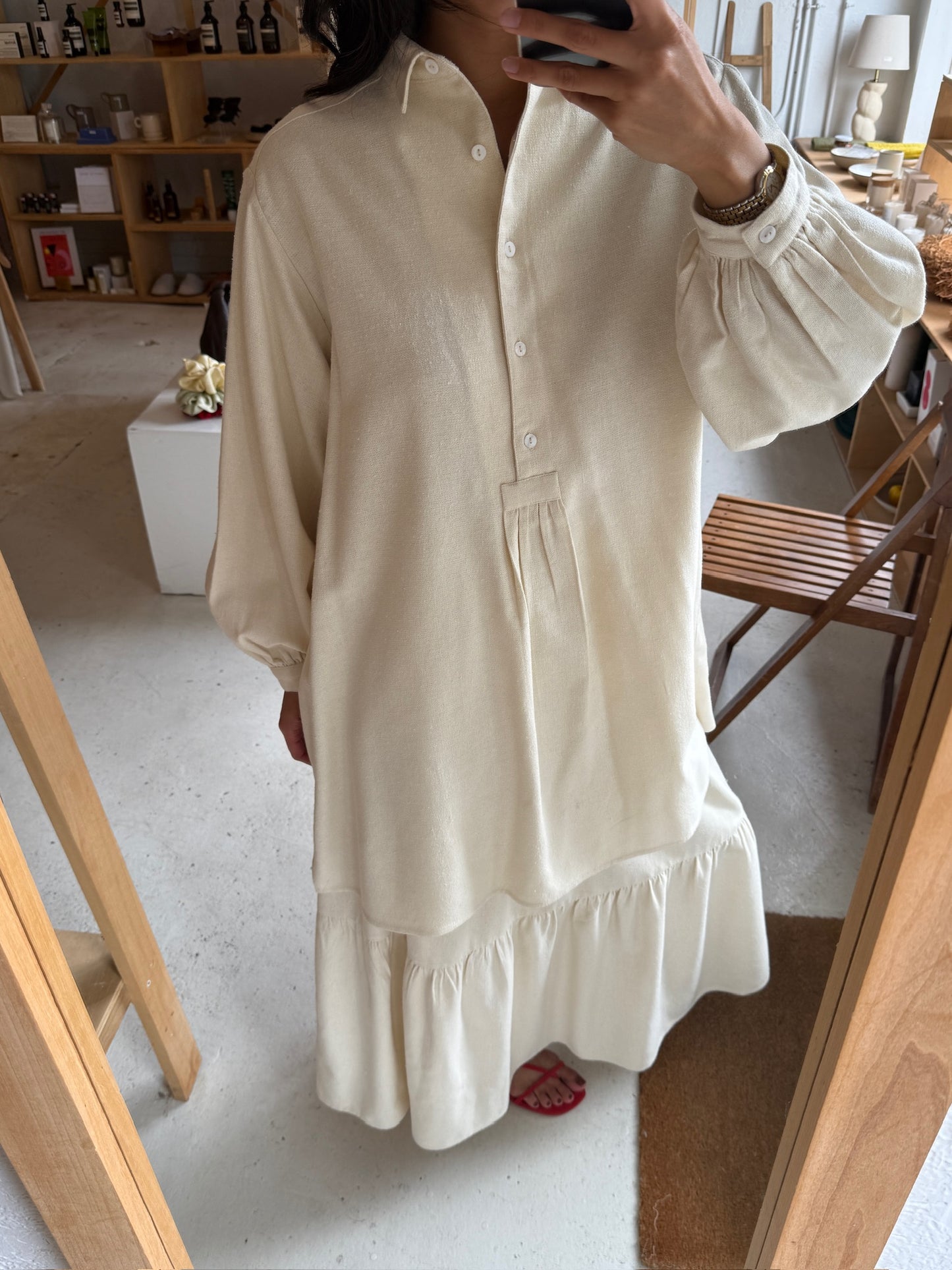 Sample Taylor Woven Silk Tunic