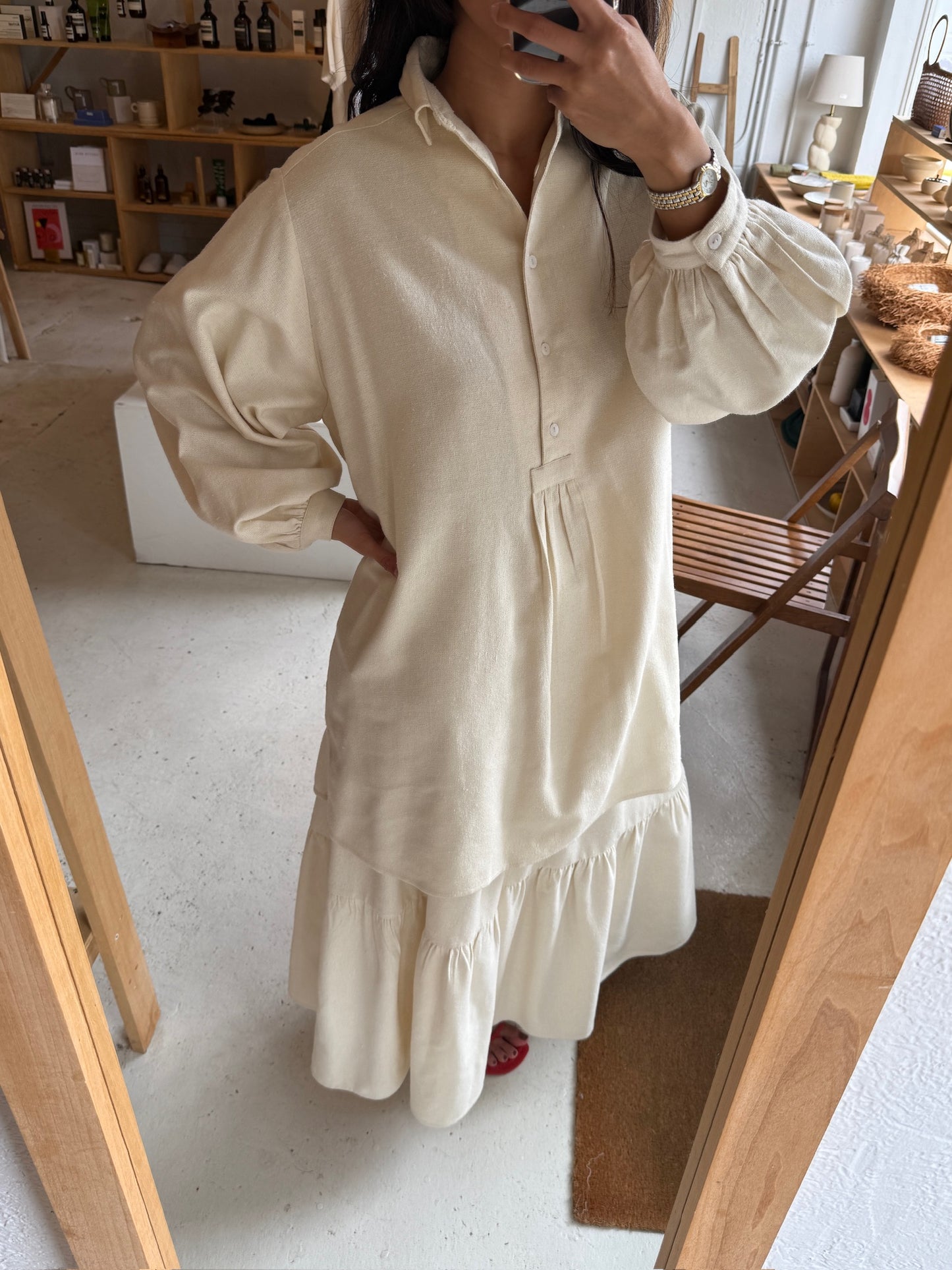 Sample Taylor Woven Silk Tunic