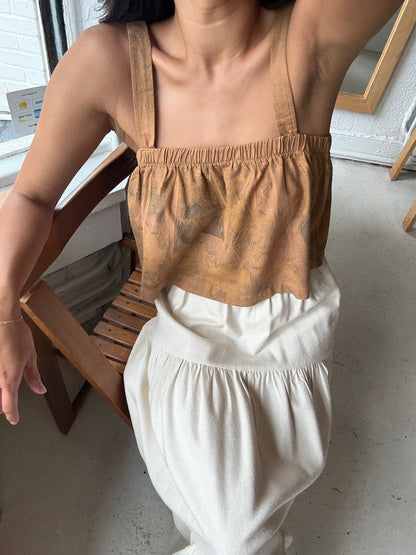 Sample Sabina Raw Silk Top