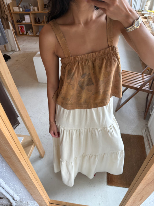 Sample Sabina Raw Silk Top