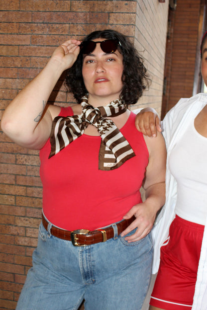 90s Tomato Boxy Tank