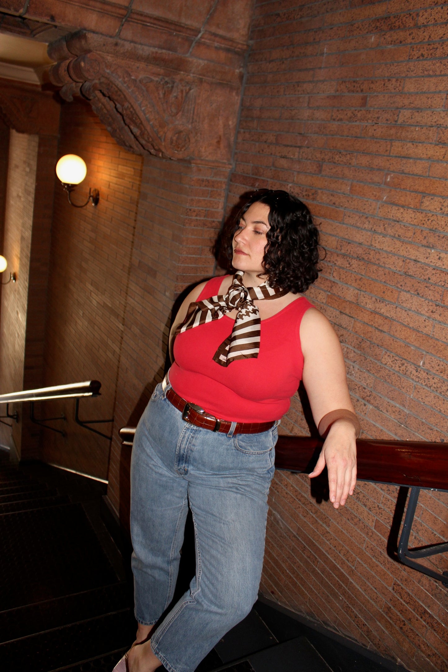 90s Tomato Boxy Tank