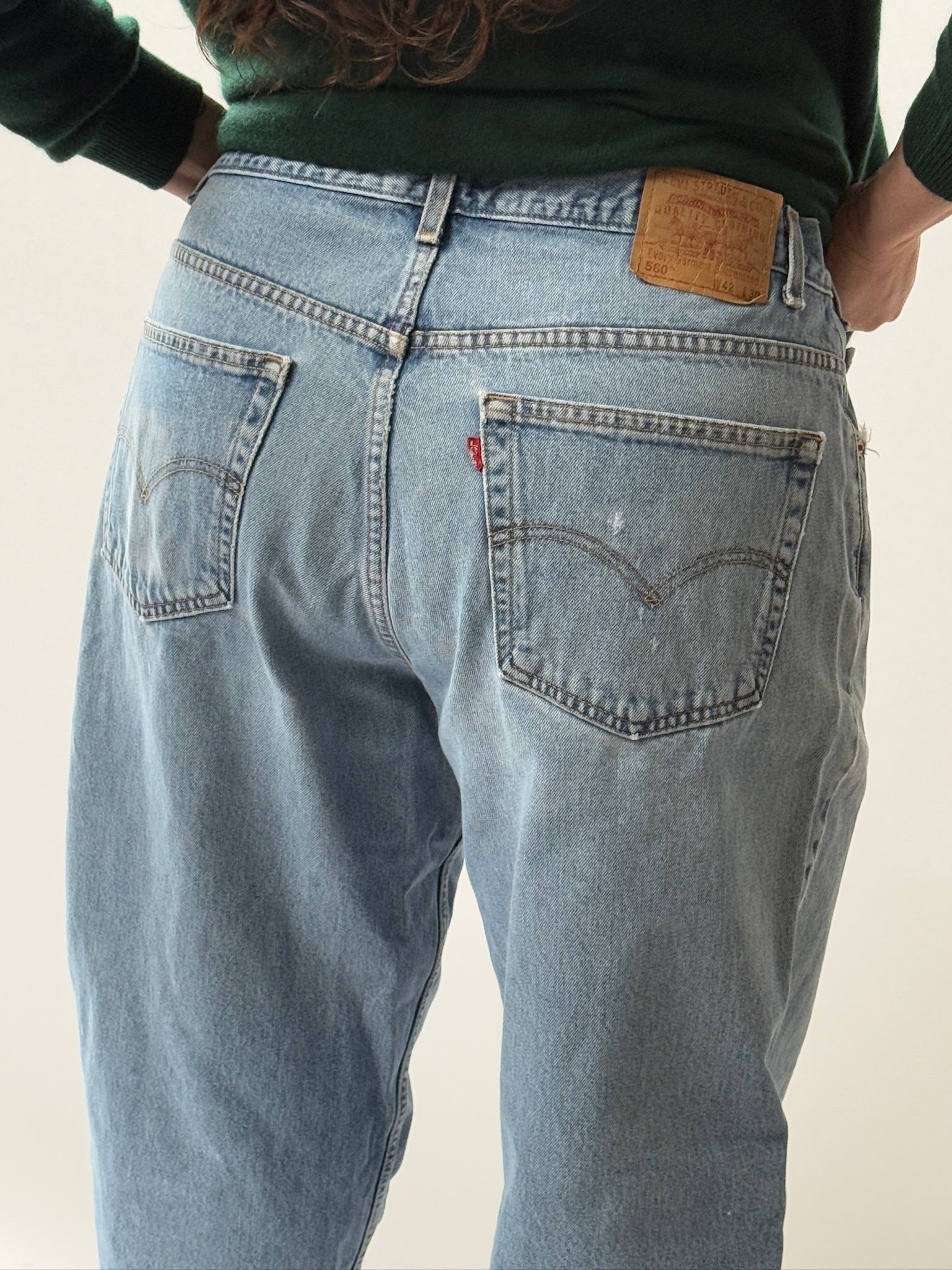 Vintage Stone Washed Levis 560 Denim – NA NIN