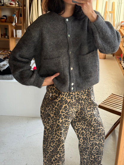 Amélie Alpaca Cardigan