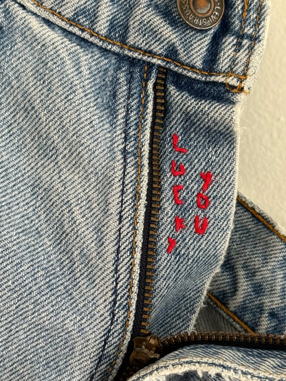 Vintage Levi's 921 Orange Tab Denim
