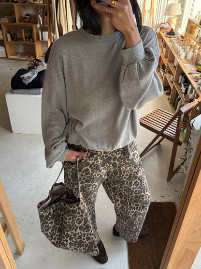 Pointelle Core Sweatshirt