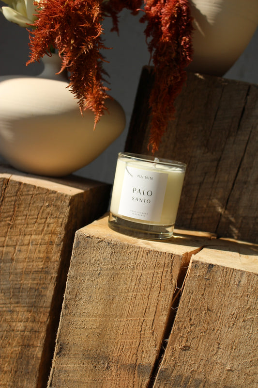 Palo Santo Single Note Candle / Available in 5oz, 8oz