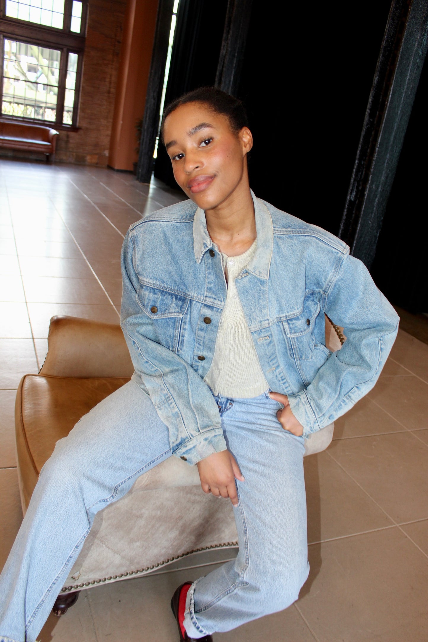 Perfectly Faded Vintage Calvin Klein Denim Jacket