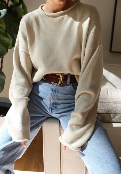 Luca Pima Cotton Pullover