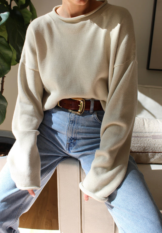 Luca Pima Cotton Pullover