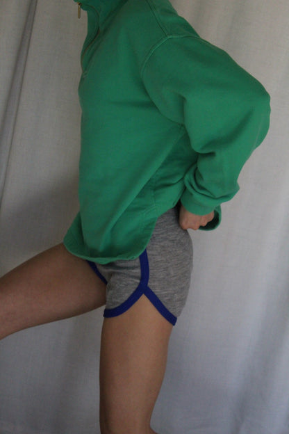 Vintage Petite Heather Grey Exercise Short