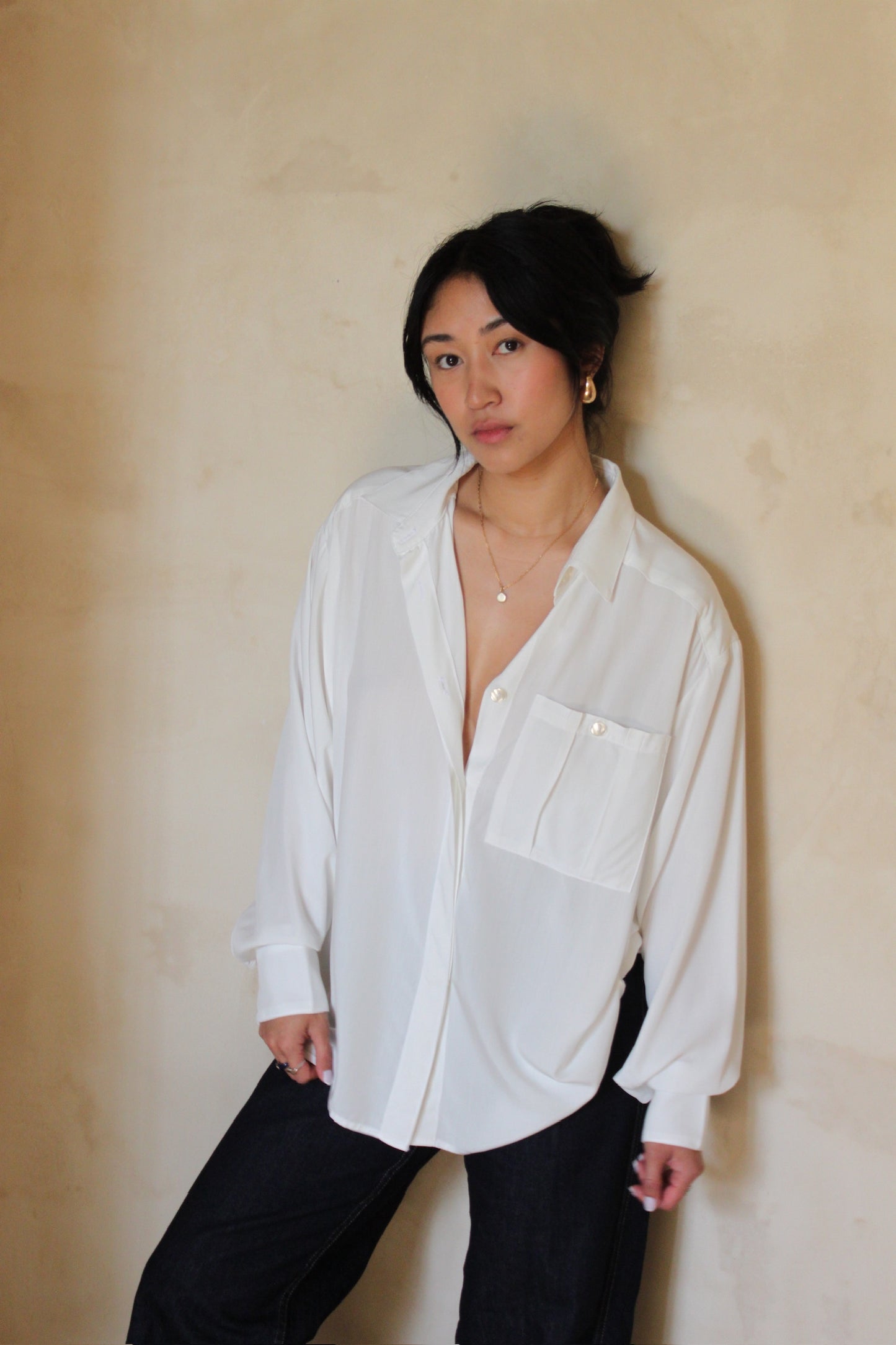 Nora Relaxed Button Up