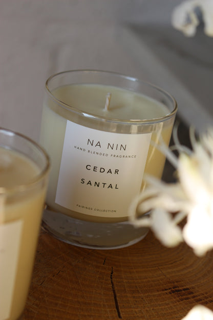 Cedar & Santal Candle / Available in Multiple Sizes