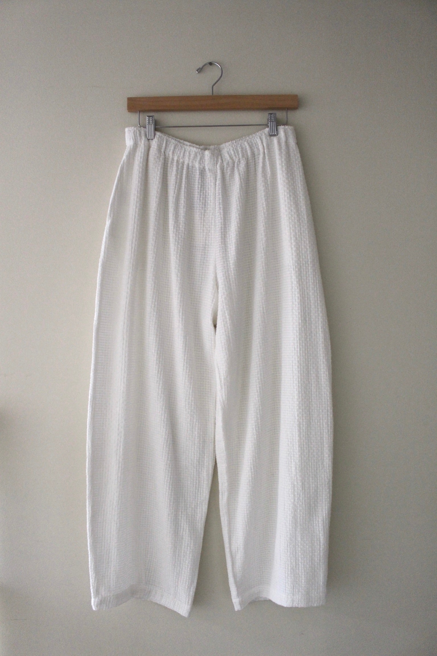 Camden Basketweave Cotton Curve Pant – NA NIN