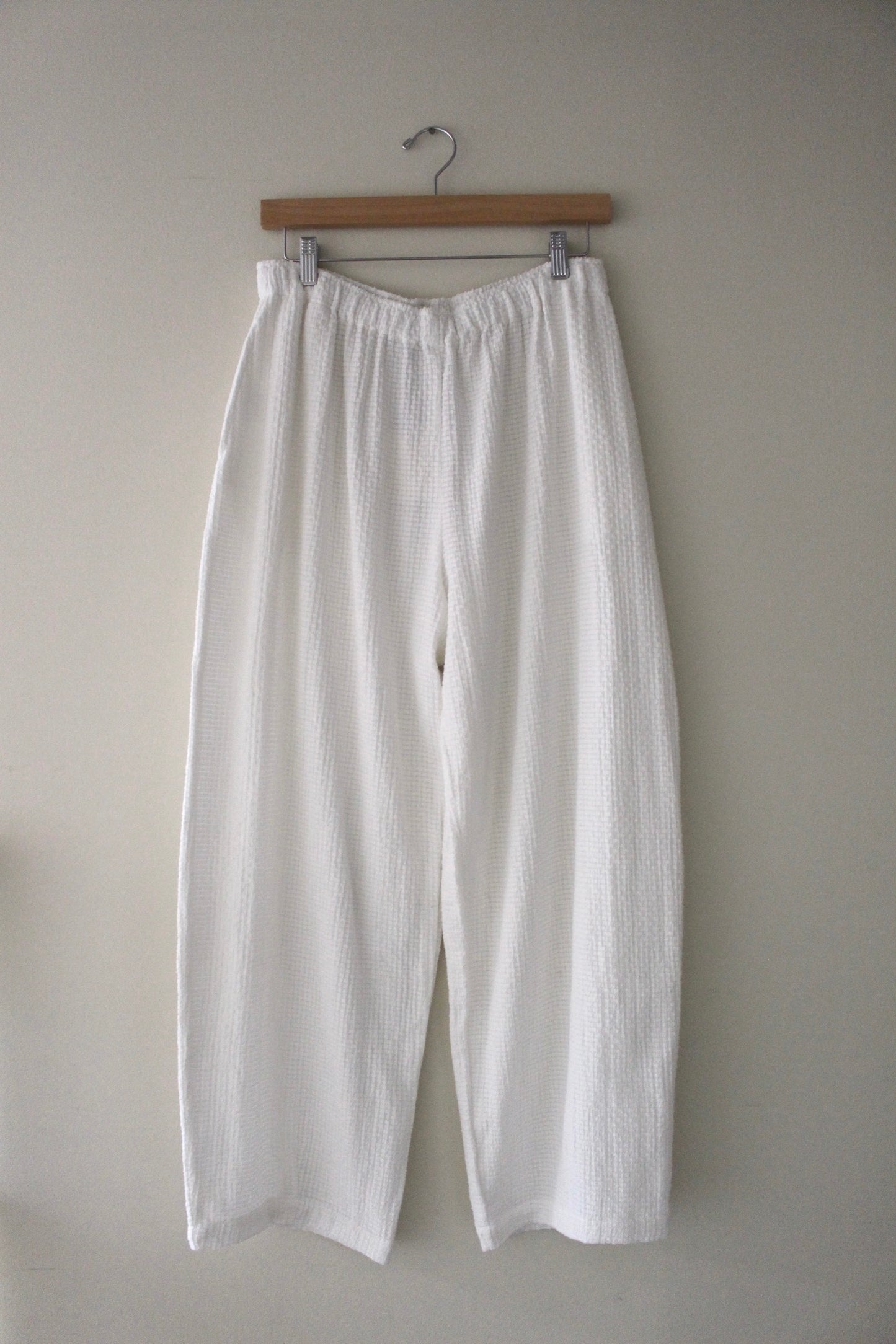 Camden Basketweave Cotton Curve Pant