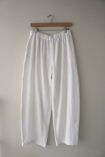 Camden Basketweave Cotton Curve Pant