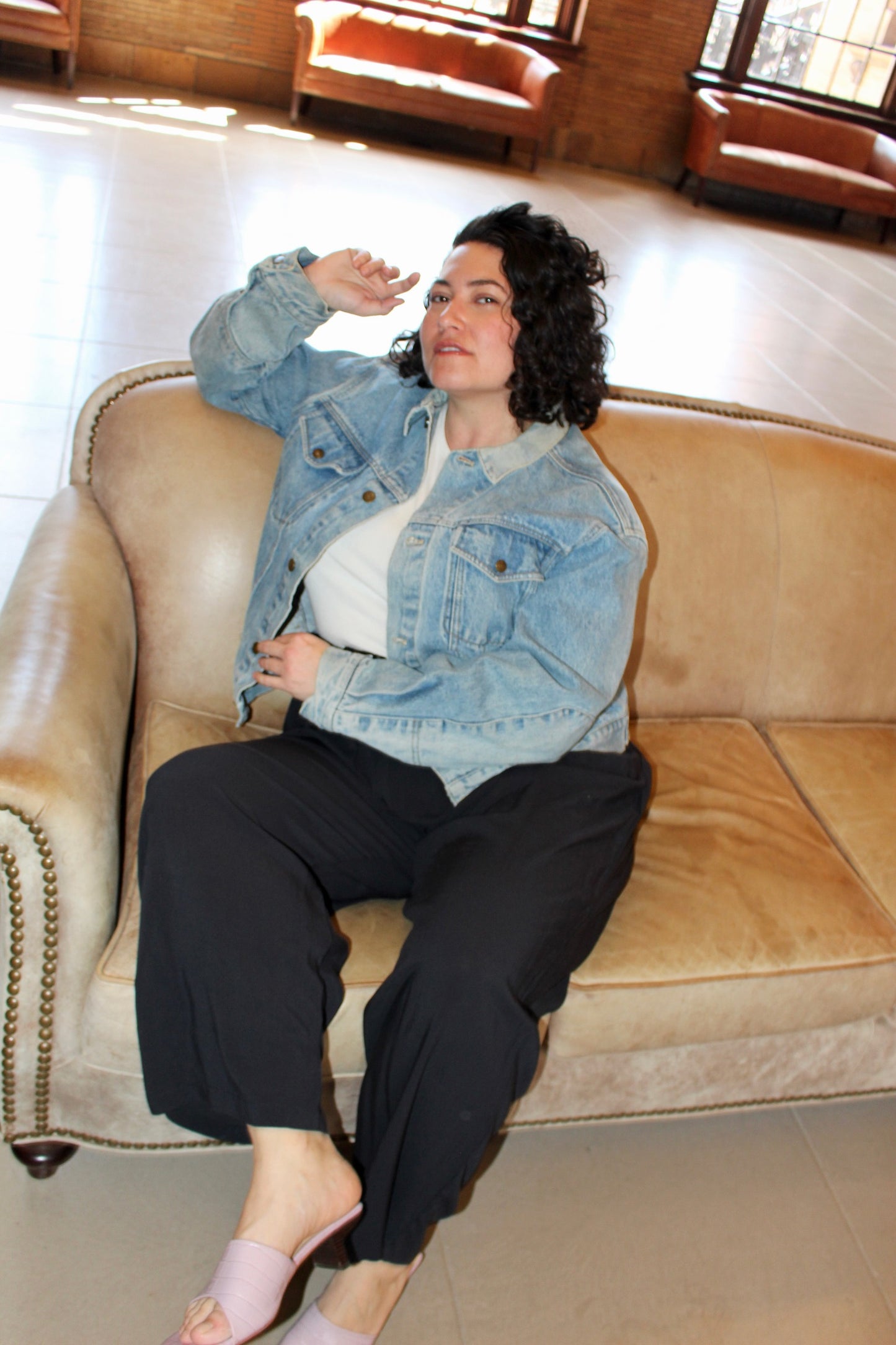 Perfectly Faded Vintage Calvin Klein Denim Jacket