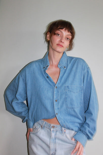 Classic Vintage L.L.Bean Denim Button Down