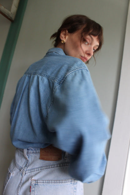 Classic Vintage L.L.Bean Denim Button Down