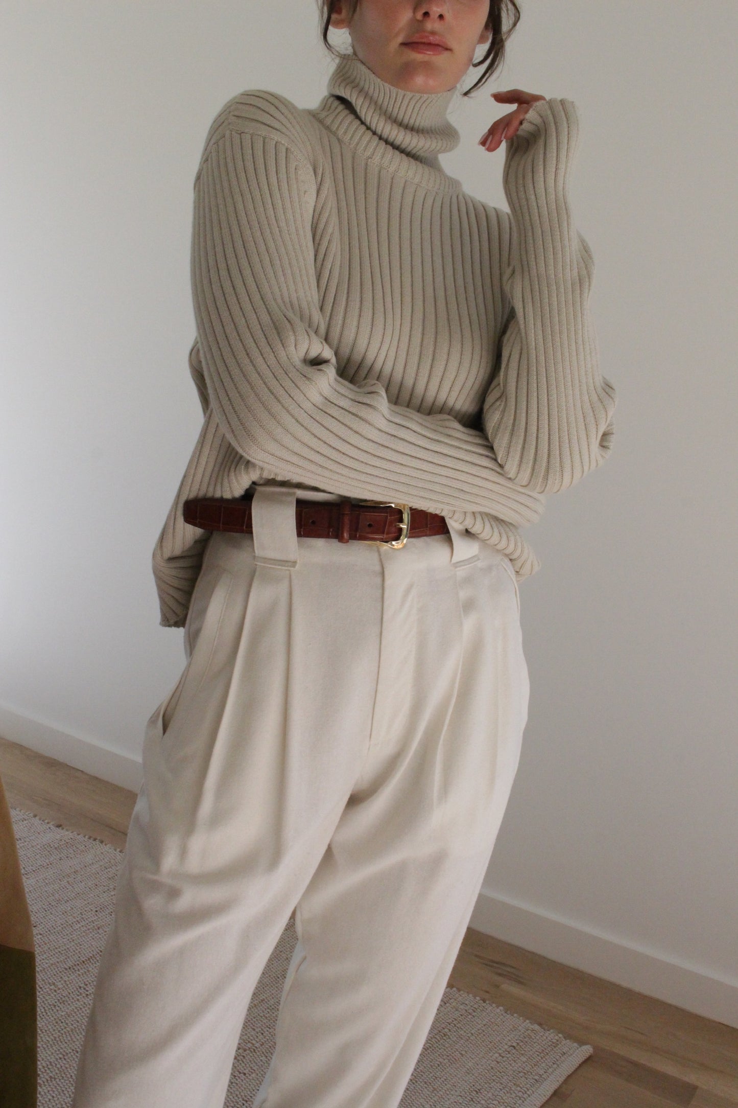 Montana Pima Cotton Turtleneck