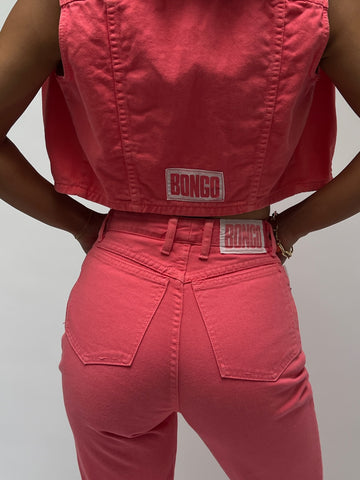 90s Bongo Vest & High Rise Denim Set