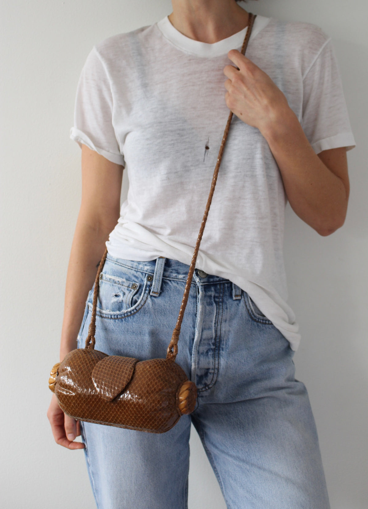 Favorite Vintage Timmy Woods Embossed Leather Purse