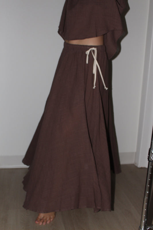 Laurel Cotton Gauze Skirt