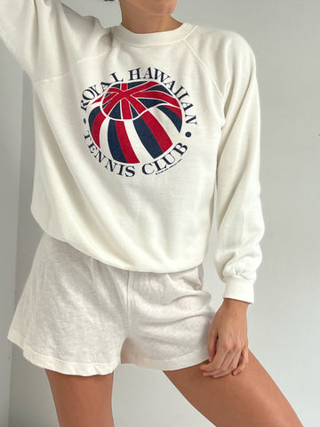 Vintage Tennis Club Raglan Sweatshirt