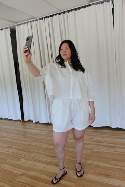 Dimitri Cotton Poplin Short