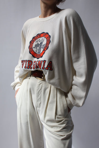 Vintage University of Virginia Raglan Sweatshirt