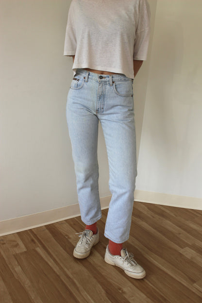 Vintage Calvin Klein Light Wash Denim