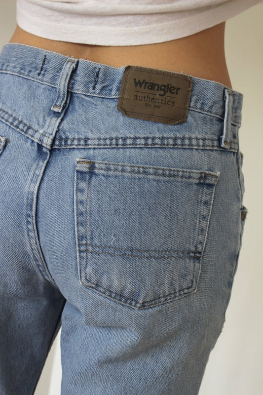 Vintage Distressed Wrangler Denim