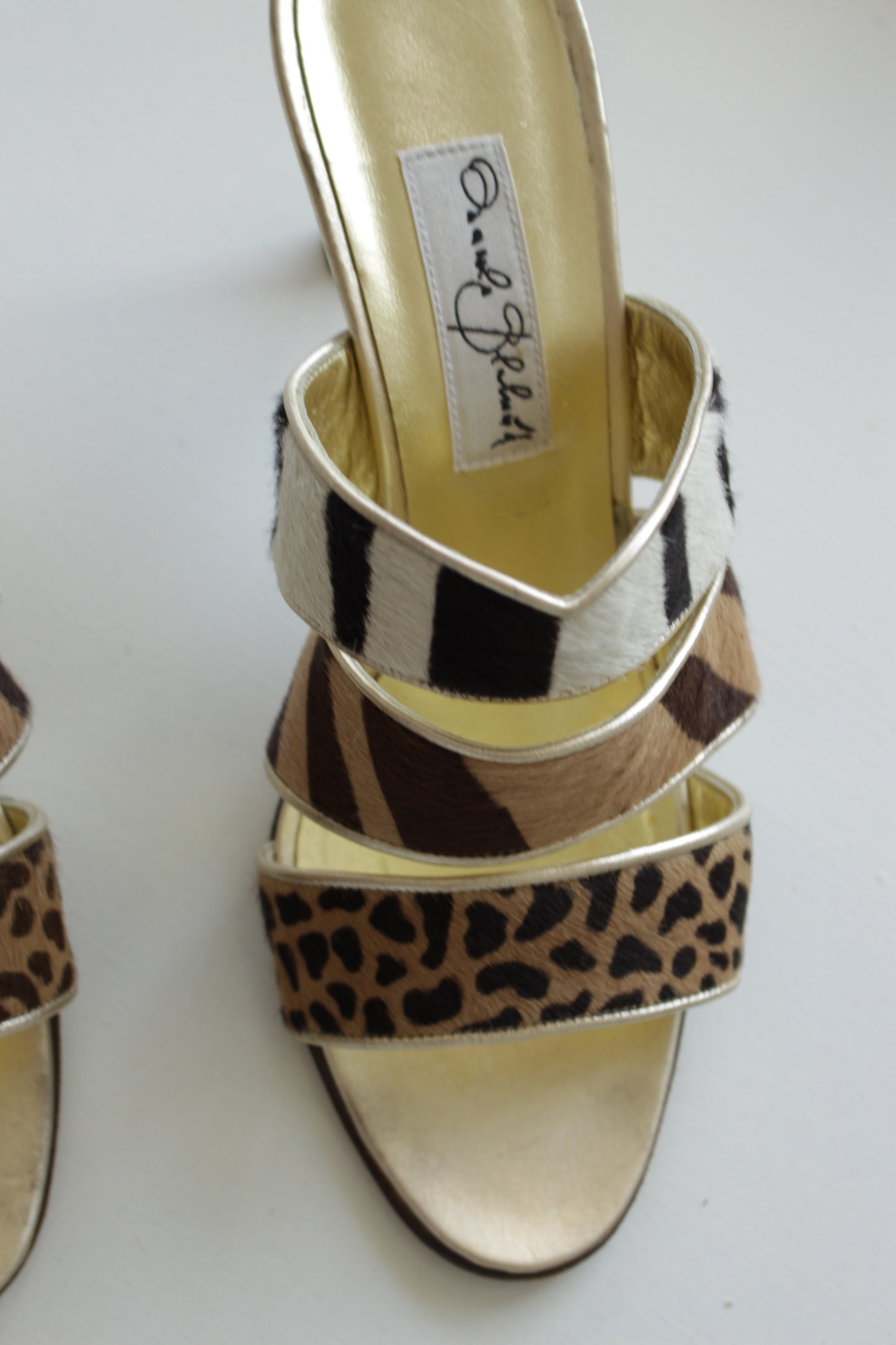 Amazing Manolo Blahnik Multi-Strap Heel