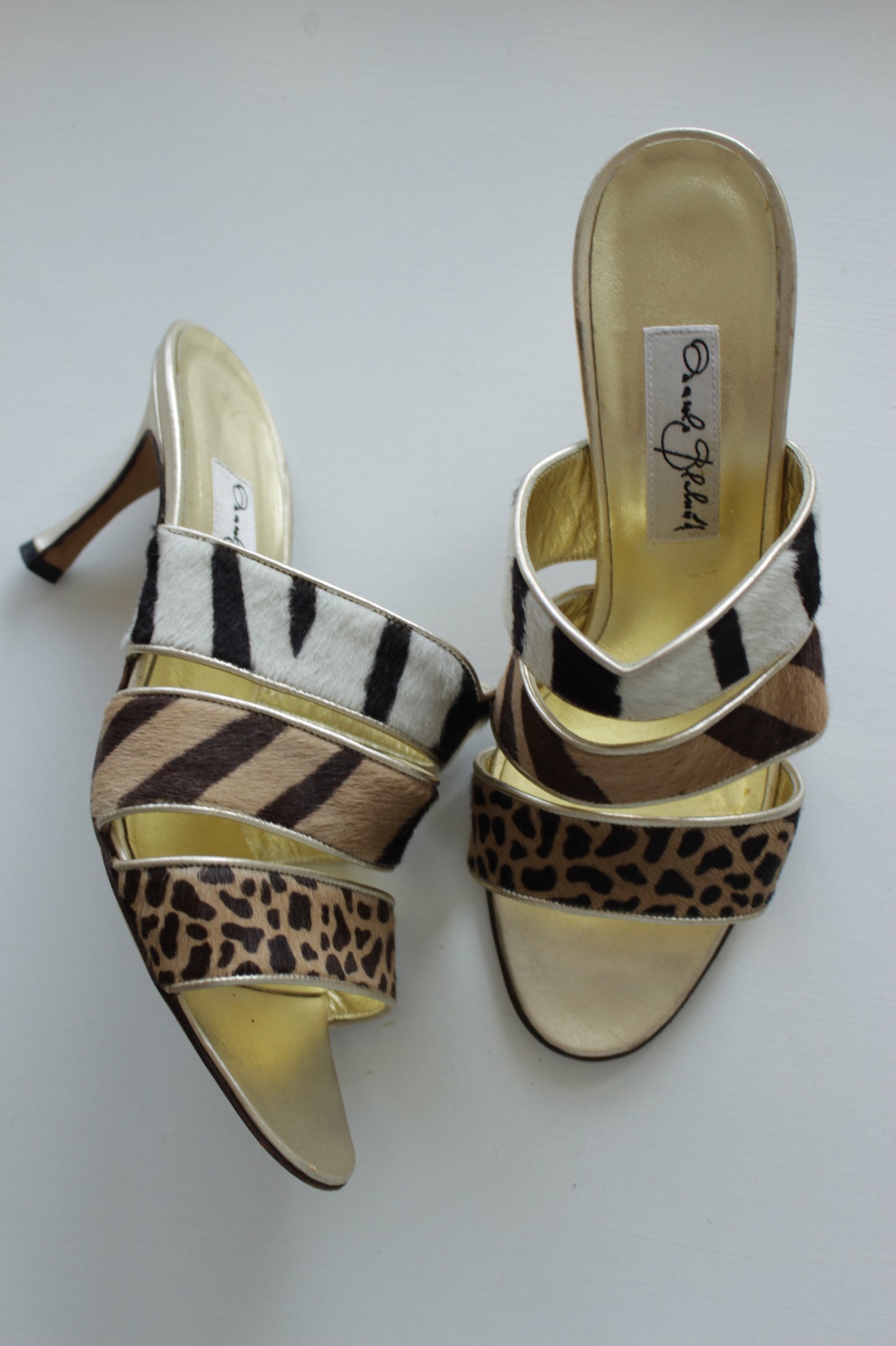 Amazing Manolo Blahnik Multi-Strap Heel