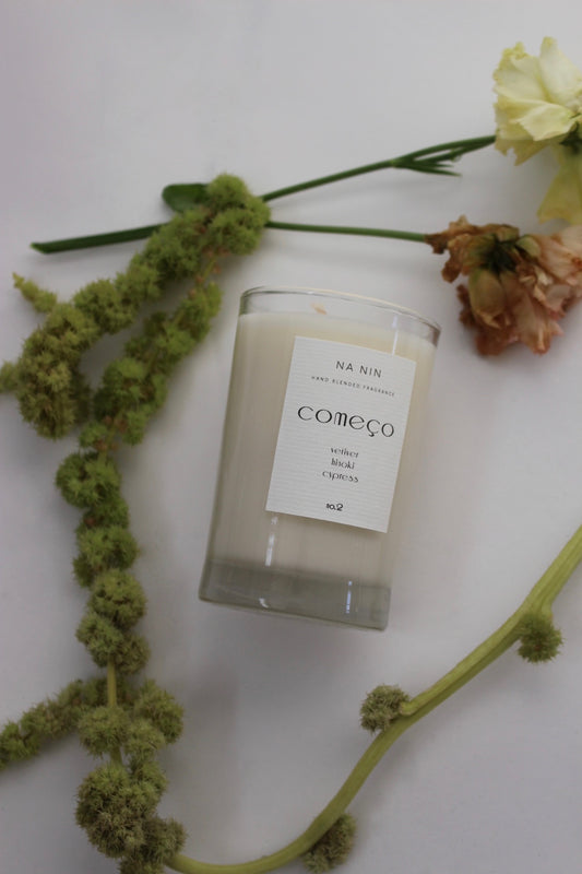 Começo No. 2 Candle / Vetiver, Hinoki, Cypress