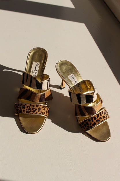 Amazing Manolo Blahnik Multi-Strap Heel