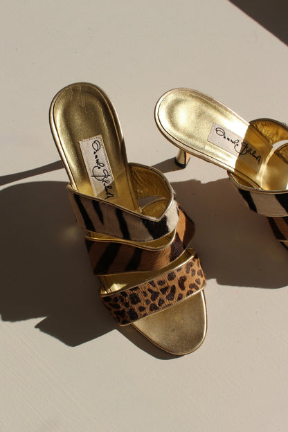 Amazing Manolo Blahnik Multi-Strap Heel