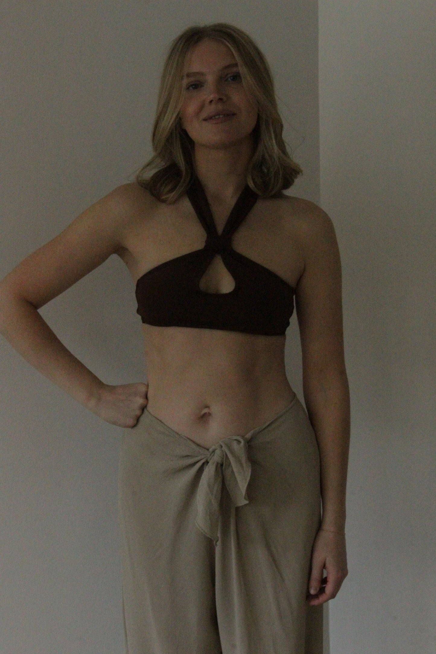 Vintage Emanuel Ungaro Sheer Tie Pant