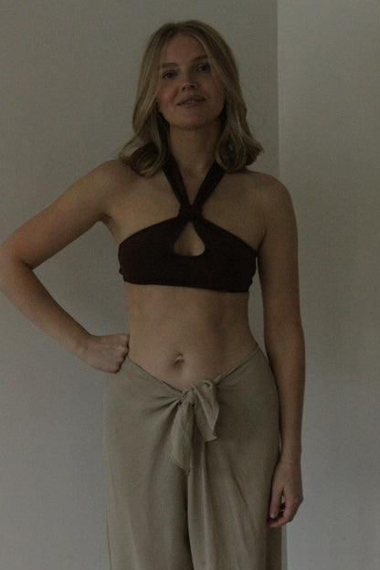 Vintage Emanuel Ungaro Sheer Tie Pant