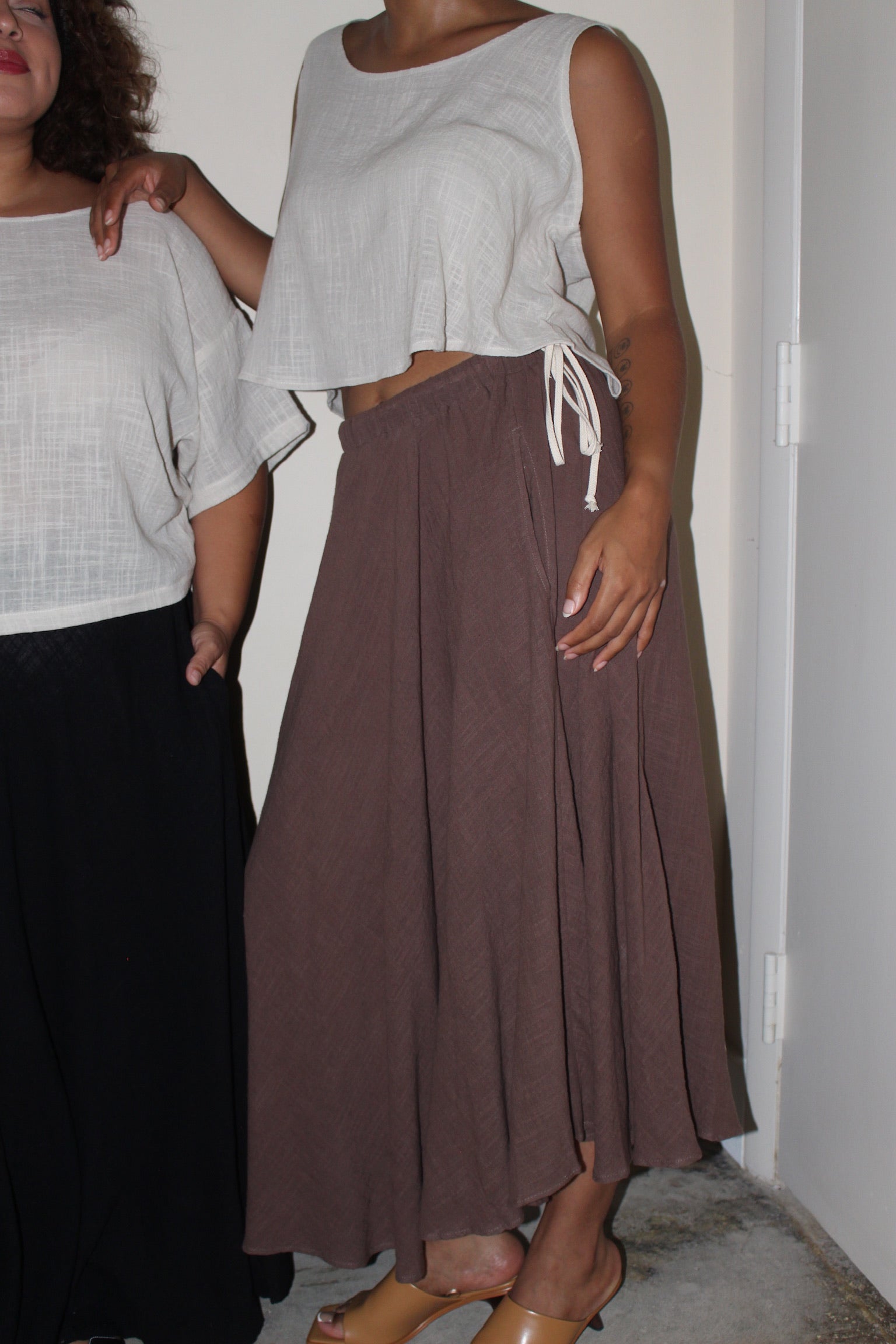 Laurel Cotton Gauze Skirt – NA NIN