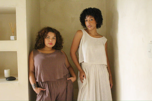 Marni Cotton Gauze Cropped Tank