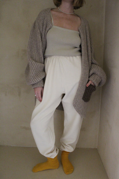 Franklin Rippled Cotton Sweatpant