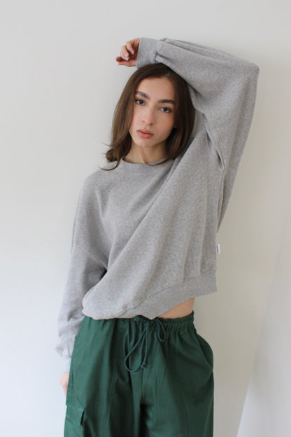 Pointelle Core Sweatshirt