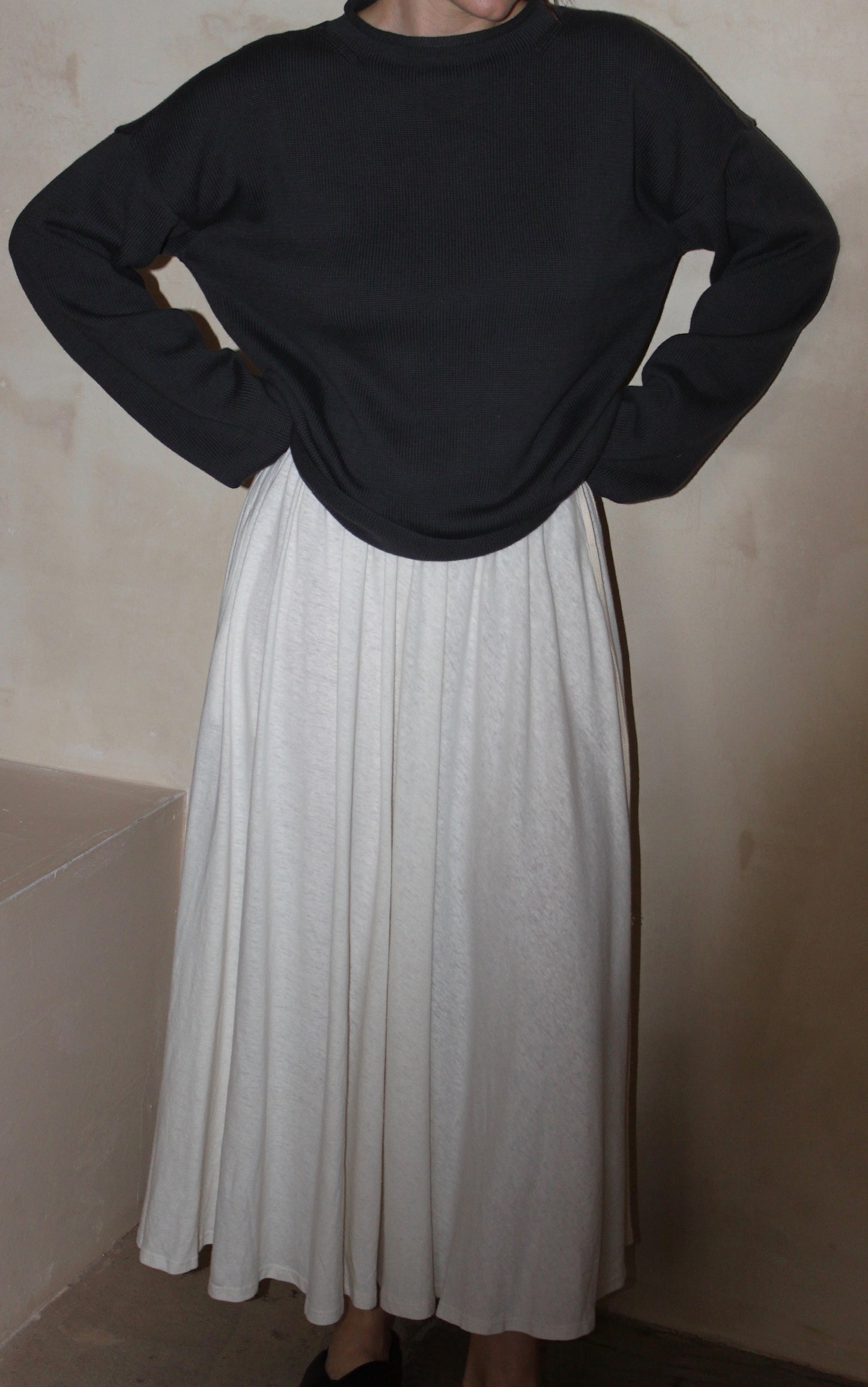 Laurel Hemp Jersey Skirt