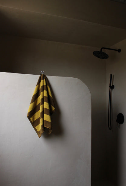 Simple Striped Terry Hand Towel