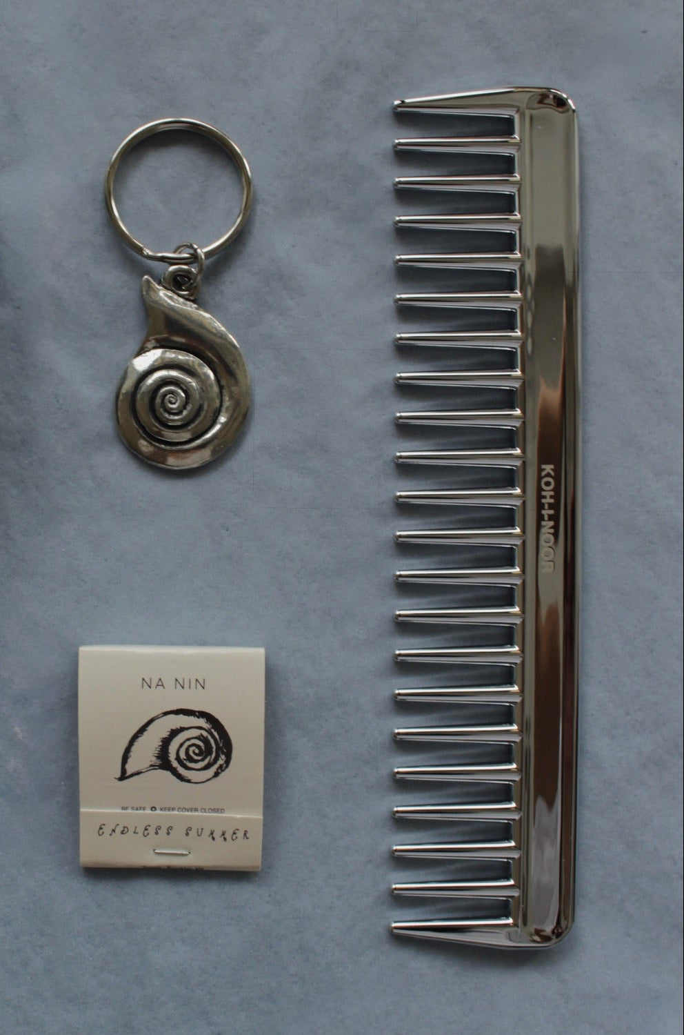 Metallic Wide Tooth Comb