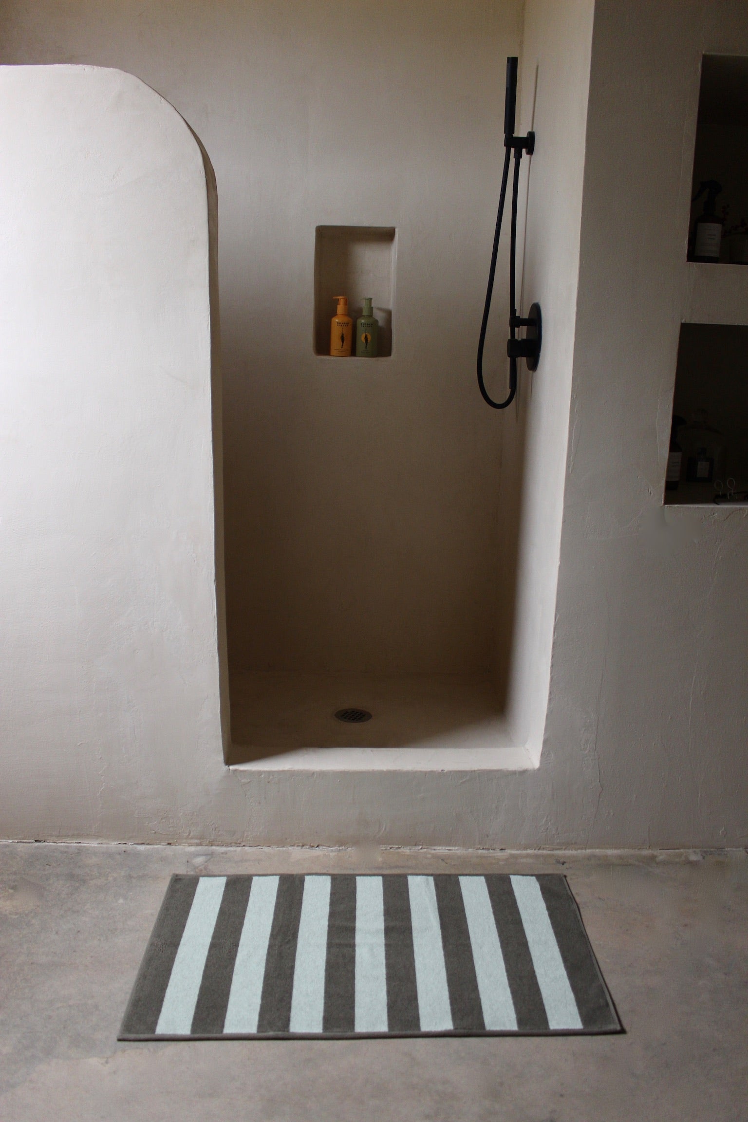 Simple Striped Terry Bath Mat – NA NIN