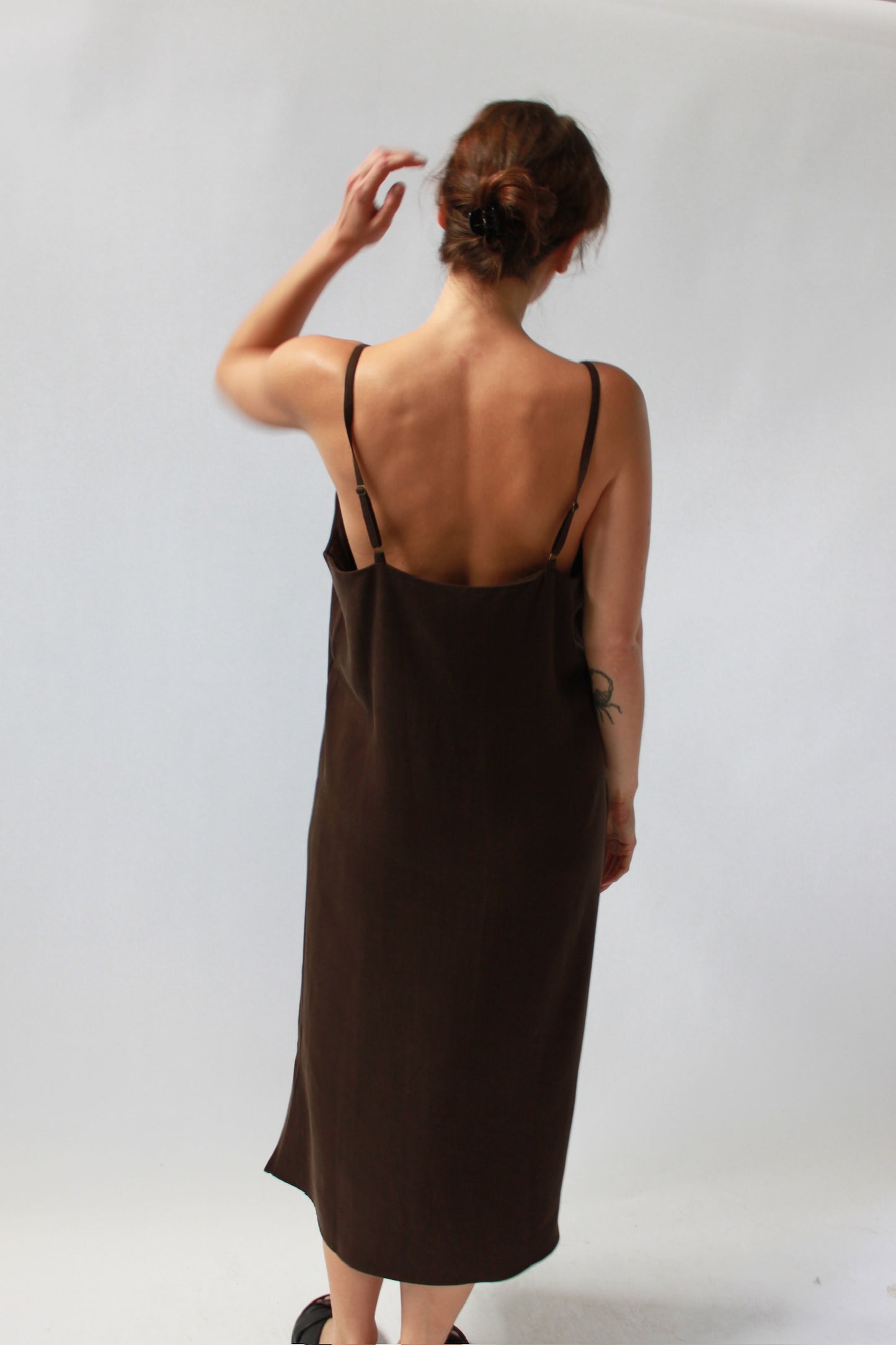 Rose Tencel Slip Dress